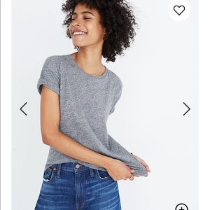 FREE NWT Madewell whisper cotton crewneck tee